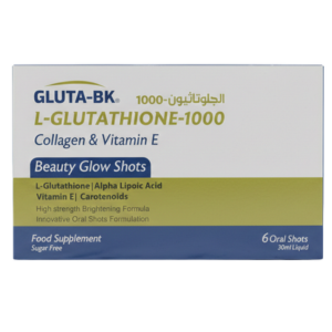 GLUTA-BK L-Glutathione 1000 Beauty Glow Shots – Collagen & Vitamin E